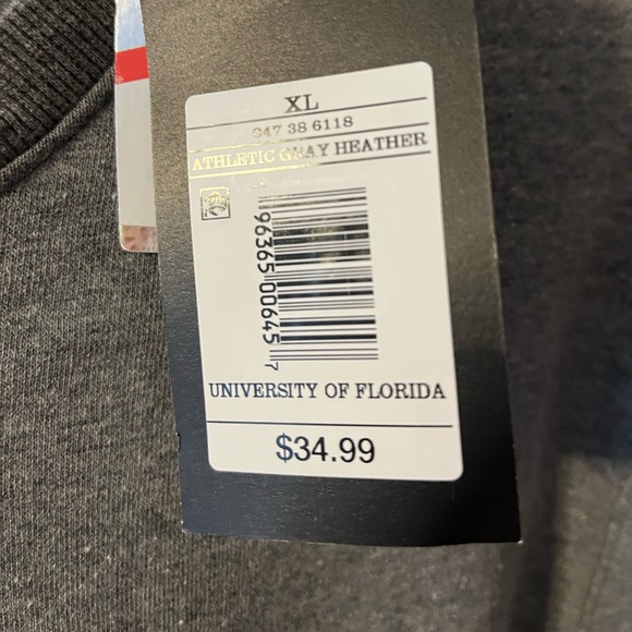 NWT - captivating brand University of Florida Gators sweatshirt.  Size XL. - Picture 2 of 4